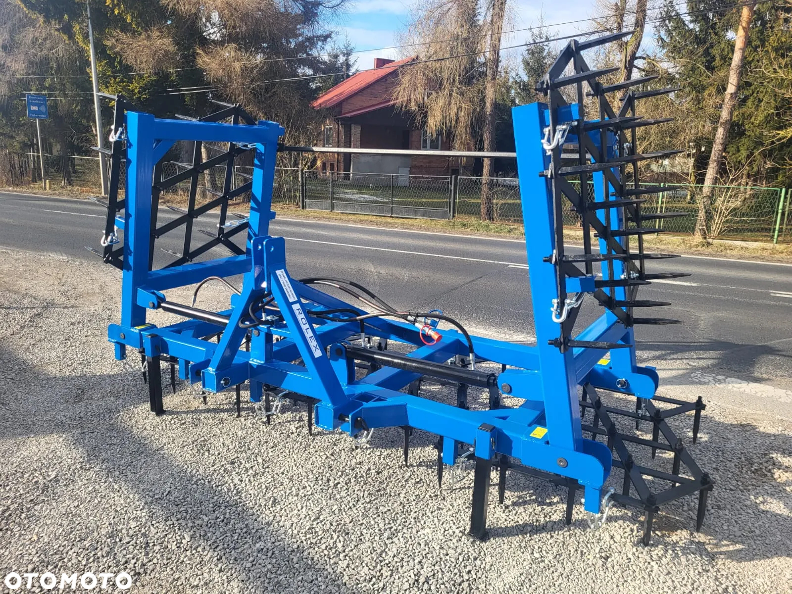 brony polowe ROLEX składane hydraulicznie 5/ 6 pól 20 ząb gruba rama - 6