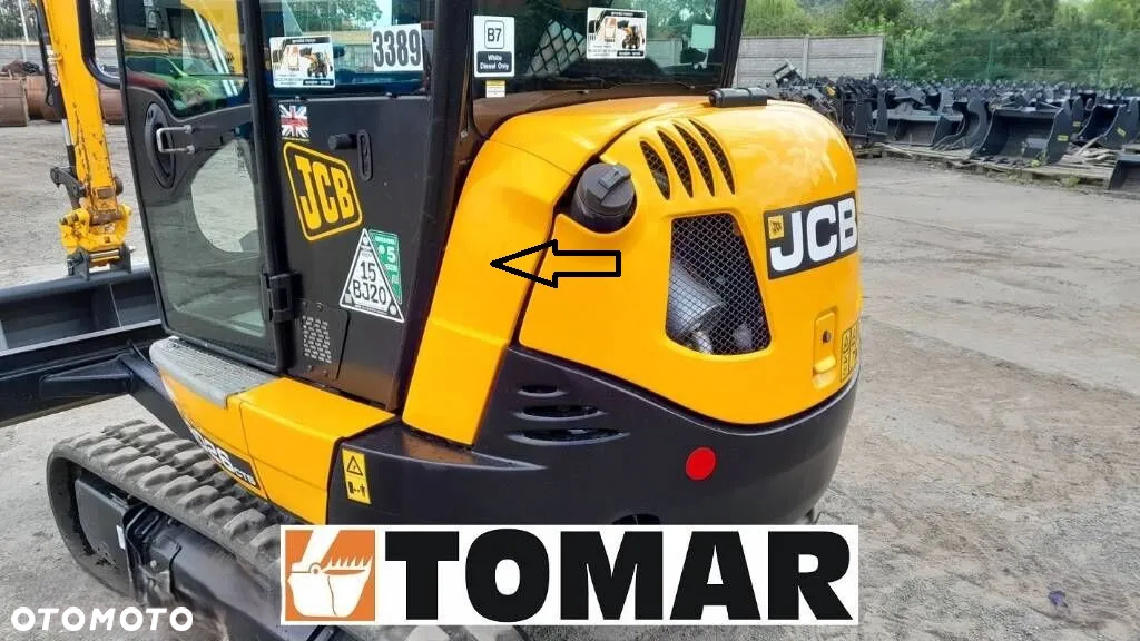 Osłona boczna JCB 8026 332/U9602 ZAM - 5