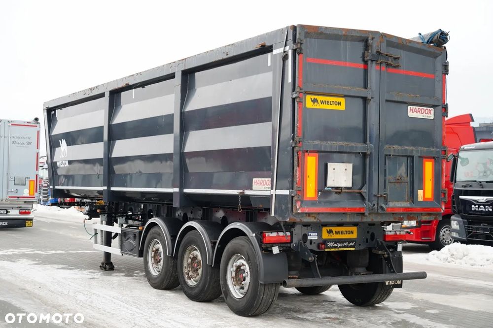 Wielton WYWROTKA / 51 M3 / STALOWA / HARDOX /  OŚ PODNOSZONA / OSIE SAF - 6