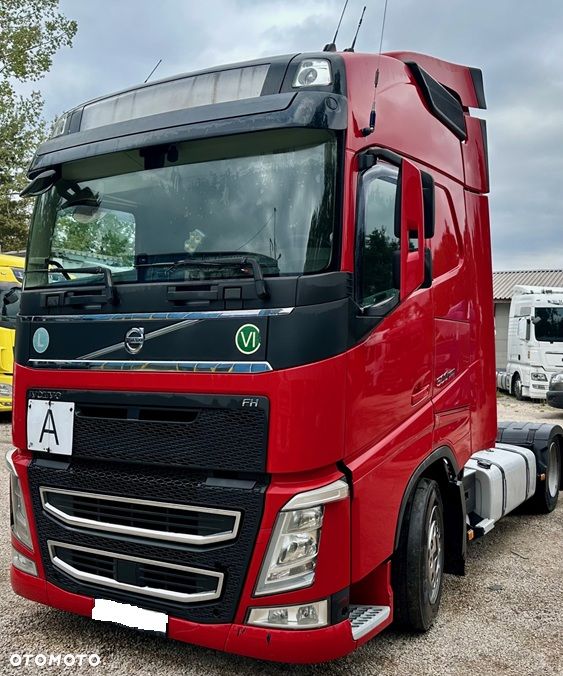 Volvo FH4 500 GLOB XL I-SHIFT IPARCOOL SPOJLERY KLIMA WEBASTO 2xALUTANK LODÓWKA NAVI SKÓRA LOW DECK MEGA EURO 6 2017 ŁADNY - 2