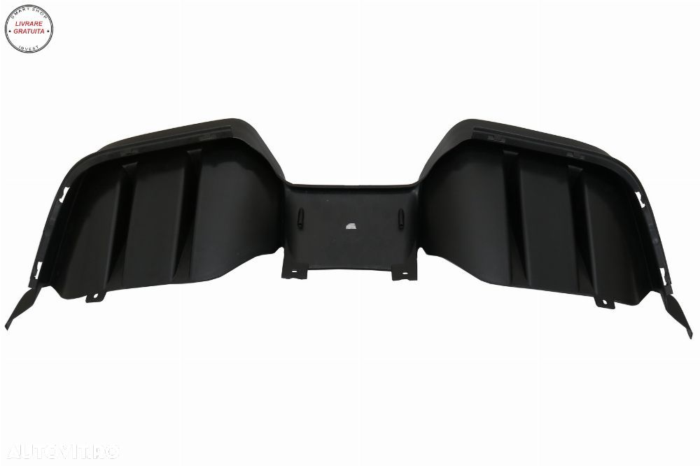 Difuzor Bara Spate Ford Mustang Sixth Generation (2015-2017) RTR Design Negru Mat- livrare gratuita - 5