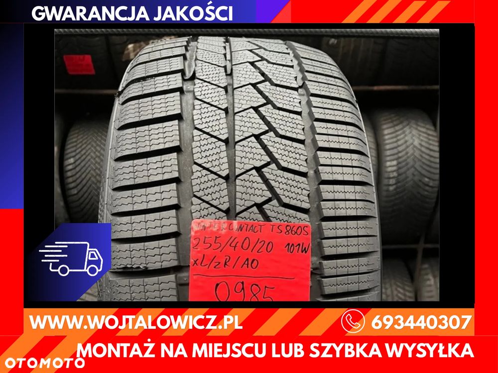255 40 20 Continental Winter Contact TS860S 4szt. Zima