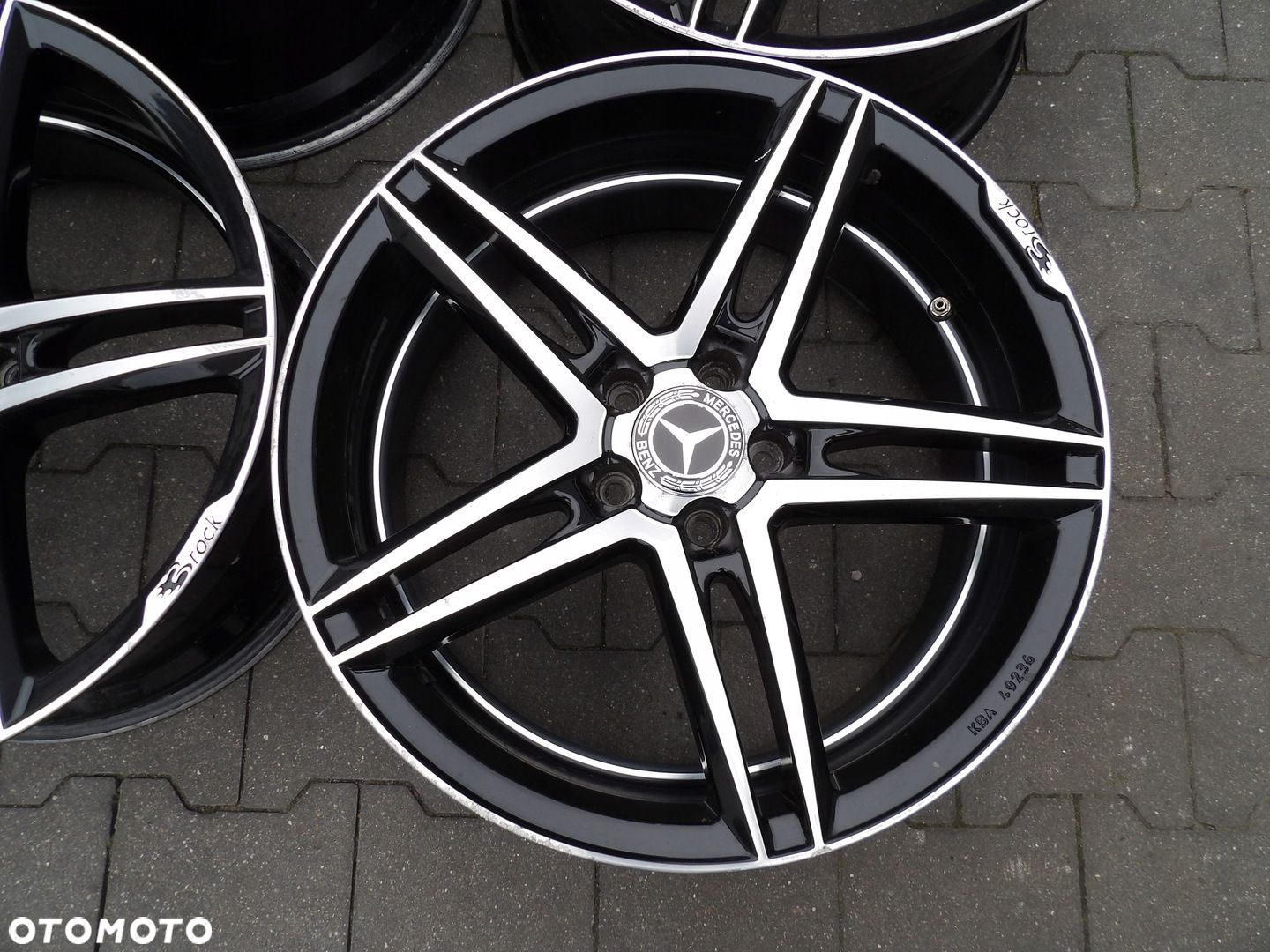 ALUFELGI ORYGINAŁ 19 BROCK MERCEDES 5X112 - 2
