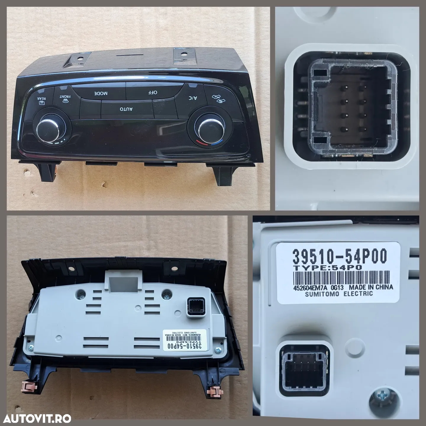Suzuki Vitara LY ceasuri bord navigatie panou clima spira volan maneta lumini stergatoare panou butoane geamuri electrice incalzire scaune camera parbriz - 4