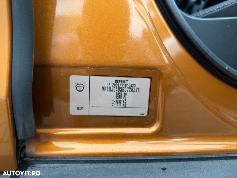 Dacia Duster 1.5 dCi 4x4 SL Connected by Orange - 23