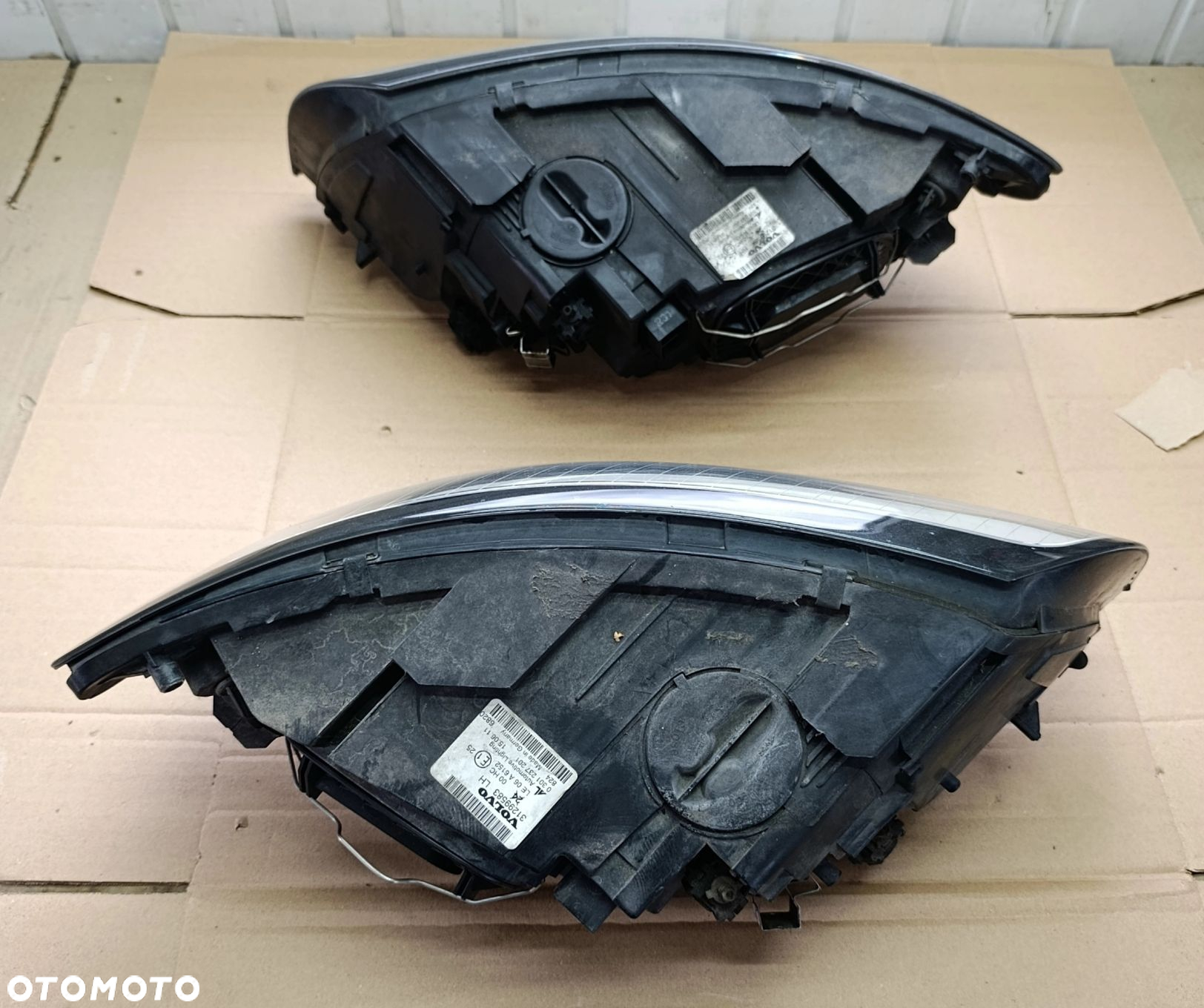 Volvo V50 lampa przednia przód LIFT Europa oryginał stan bdb bez uszkodzeń S40 II lift - 3