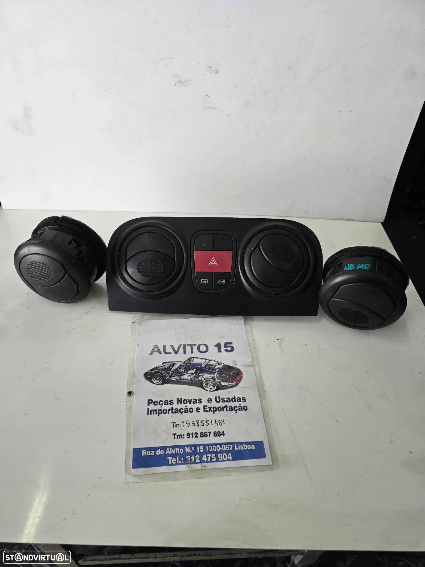Difusor de ar condicionado Citroen Nemo 2010 - 1