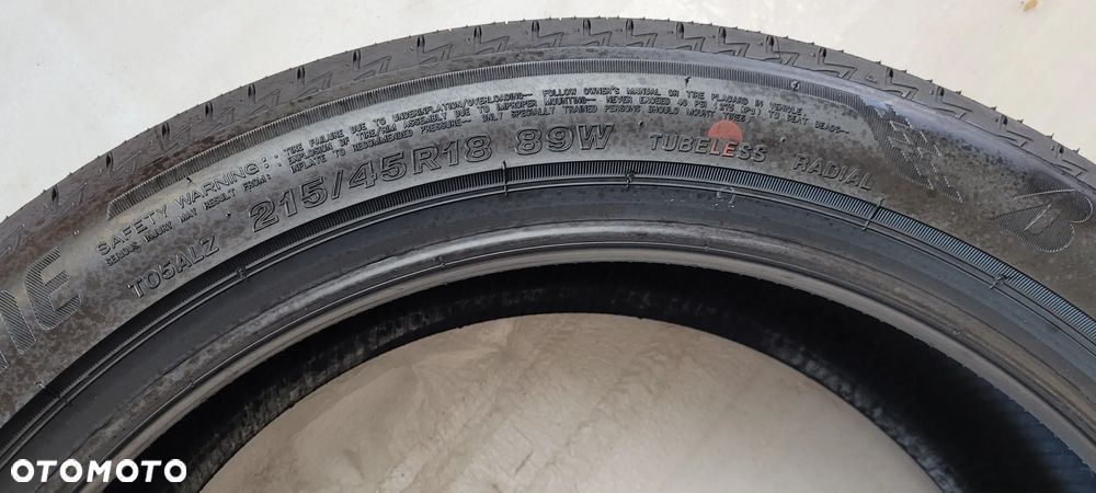 4x OPONY BRIDGESTONE TURANZA T005A 215 45 R18 89W 2024 - 11