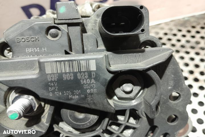Alternator 03F903023D 03F903023D Volkswagen VW Golf 6 [2008 - 2015] P - 5