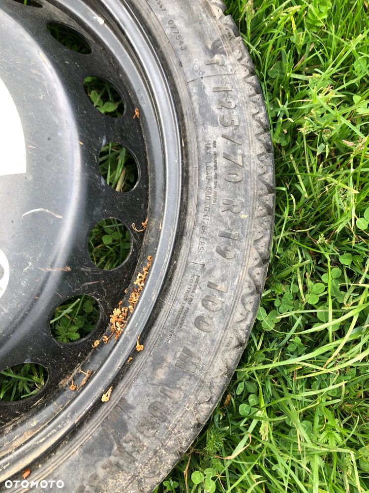 Koło dojazdowe Hankook S300 zapas oryginał T125\70R19 100M - 6