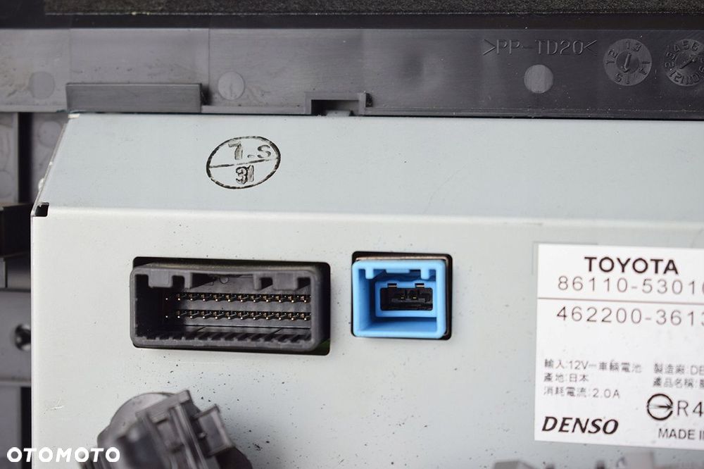 wyświetlacz ekran navi lexus is iii 86110-53010 - 4