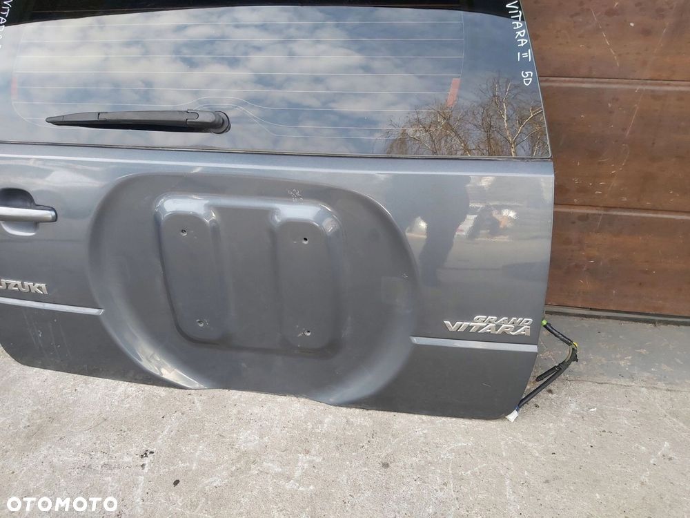 Suzuki Grand Vitara II JT Klapa tył bagażnika szyba - 2