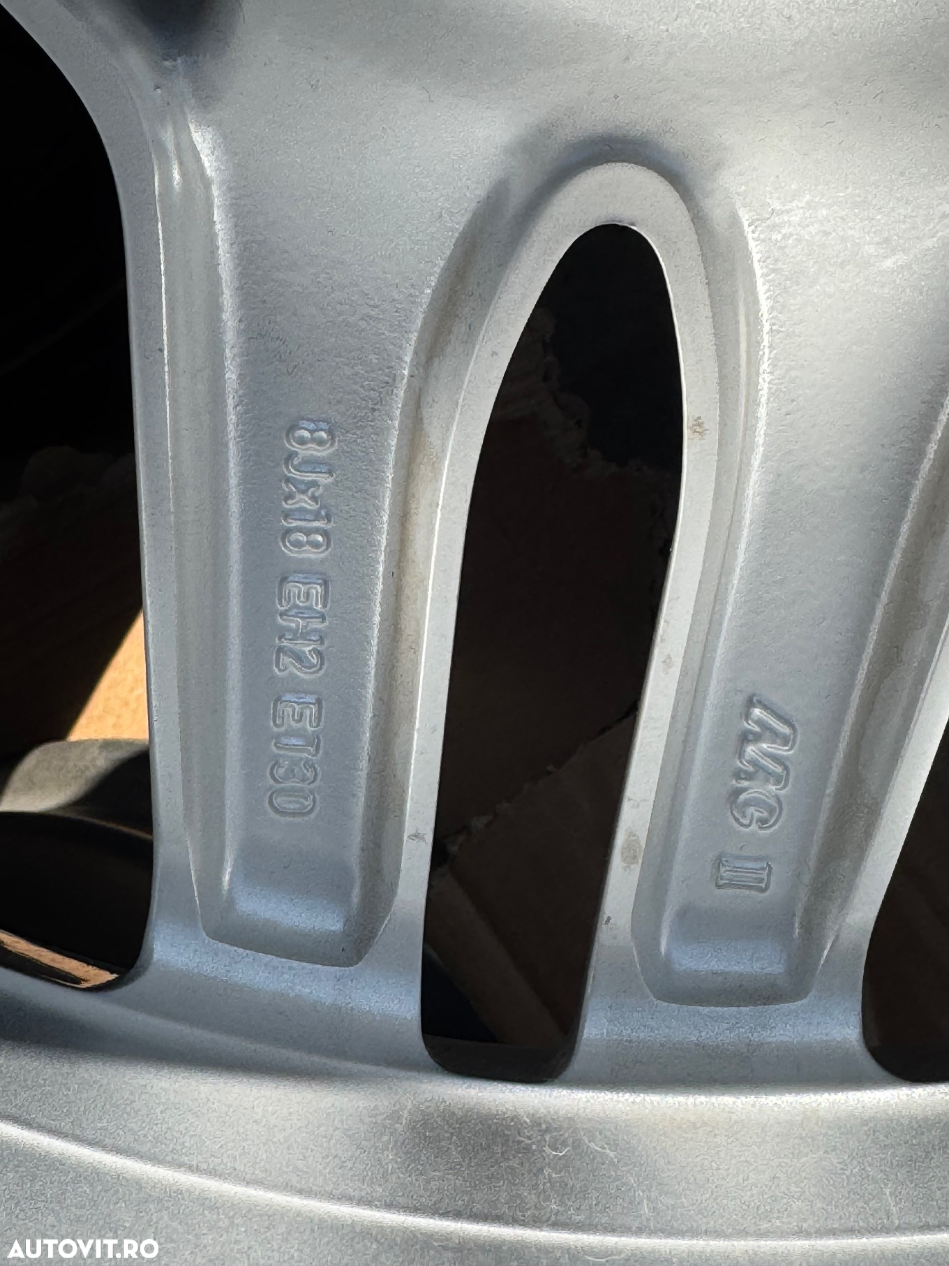 Vând 2 jante originale Mercedes E-class AMG pe 18” noi - 4
