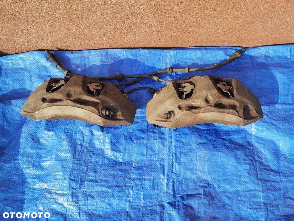 AUDI Q7 4M PRAWY LEWY PRZÓD ZACISK HAMULCOWY 4M0615105BB 4M0615106BB - 1