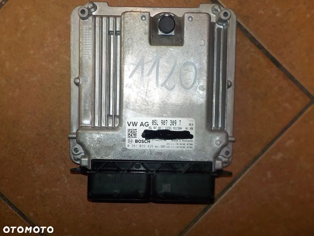 STEROWNIK SILNIKA KAROQ KODIAQ TIGUAN II 2.0 TDI 05L907309T - 1