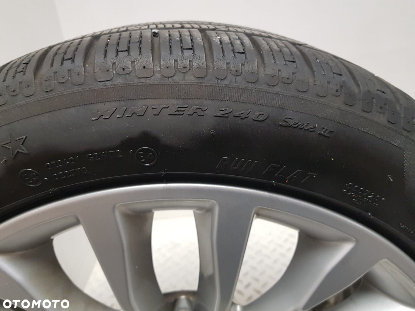 ŁADNY KOMPLET KOŁA ALUFELGI FELGI BMW 5 G30 G31 PIRELLI ZIMOWE RUN FLAT 245 45 18 8,0x19 ET30 5x120 - 10