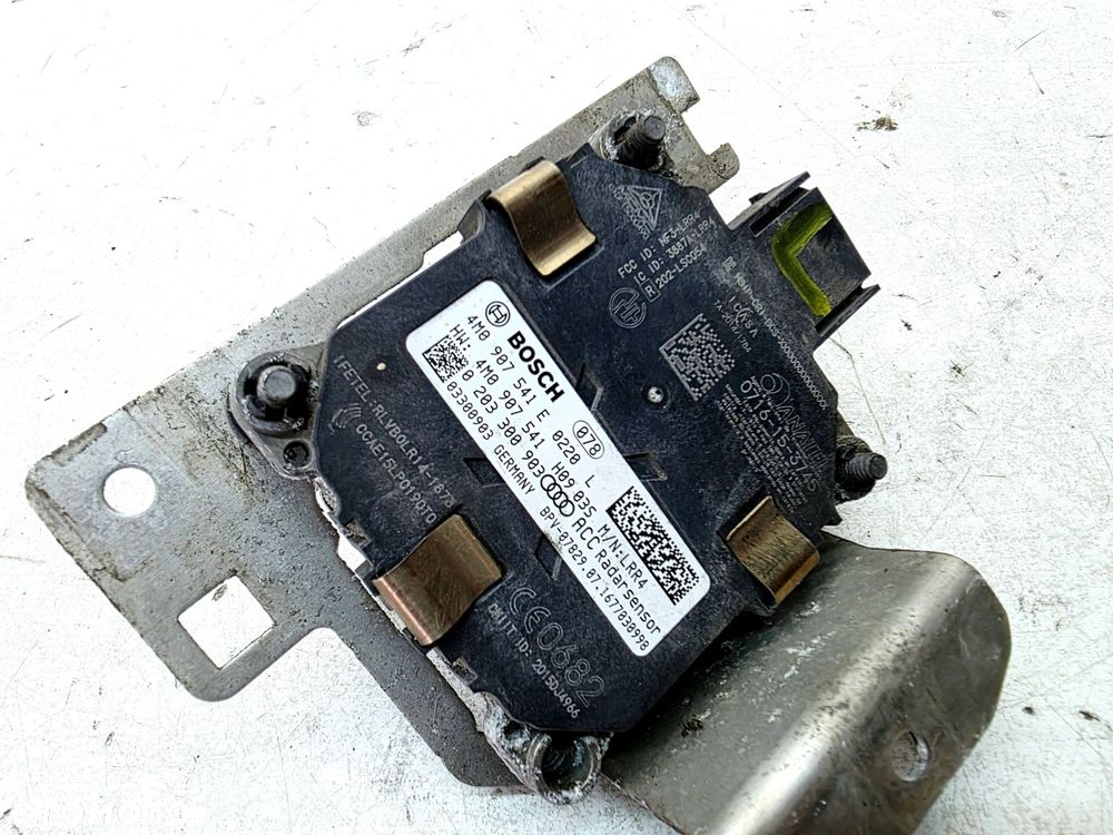 RADAR CZUJNIK DISTRONIC SENSOR ACC LEWY AUDI Q7 4M 4M0907541E 4M0907573 - 6