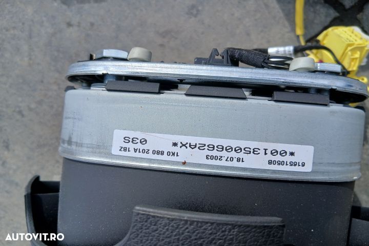 Kit airbag cu plansa de bord 1K1857181 1K0880201A 1K4857706 1K4857705 - 8