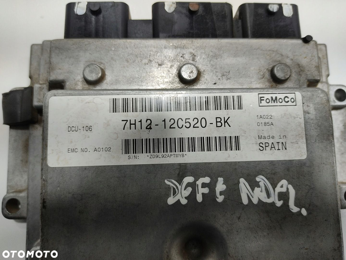 KOMPUTER DEFENDER 2.4 TDCI 7H12-12C250-BK 2006-14 - 3