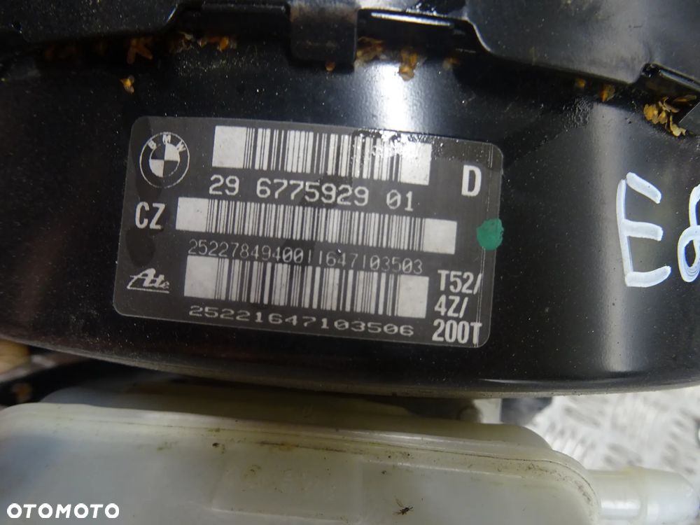 BMW E87 04-07 2.0B SERWO POMPA HAMULCOWA 6775929 - 5