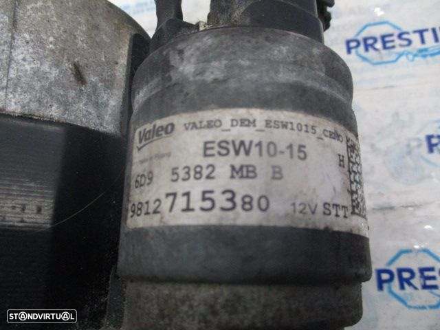 Motor De Arranque 9812715380 CITROEN C3 3 FASE 1 2019 1.2I 83CV 5P BRANCO PEUGEOT 208 2018 1.2I 83CV 5P VERMELHO - 5