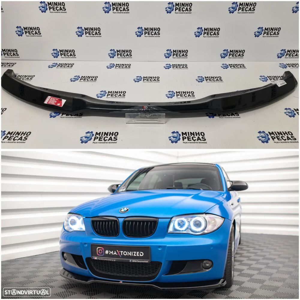 Spoiler Frontal Maxton BMW Série 1 E87 Pack M Facelift - 1