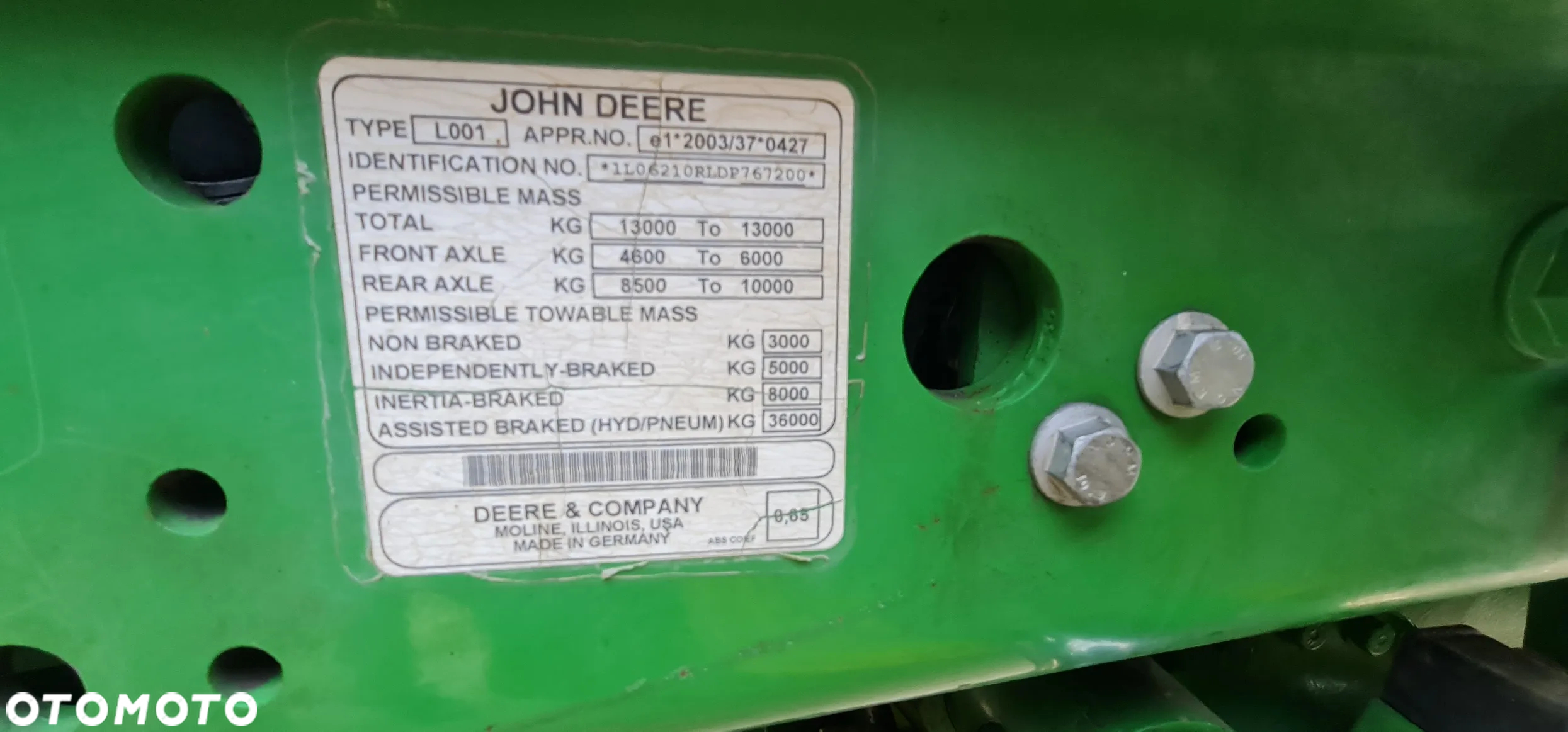 John Deere 6210 R - 6
