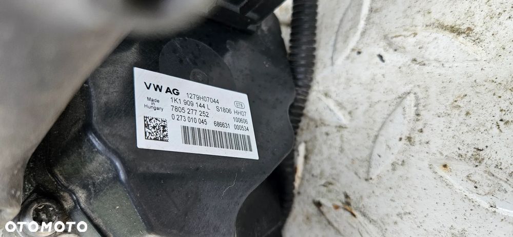 VW Golf V PLUS Kompletna Maglownica Elektryczna Magiel Przekładnia 1K1423051CJ 1K1909144L - 8