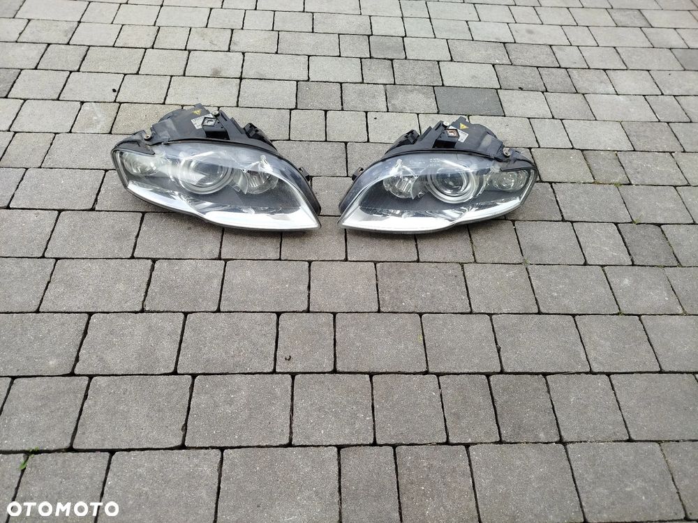 Audi A4 B7 lampa przednia lewa plus prawa Xenon komplet - 1