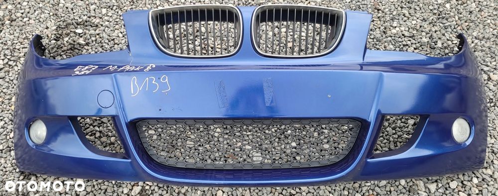 ZDERZAK PRZÓD PRZEDNI M PAKIET BMW E81 E82 E87 E88 381 LEMANS BLAU B139 - 1