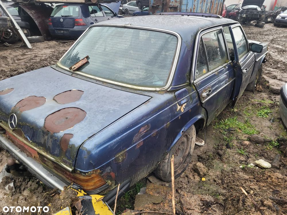 mercedes w123 beczka silnik 2.4d skrzynia sanki belka przód tył wahacz zacisk zwrotnica maglownica - 4