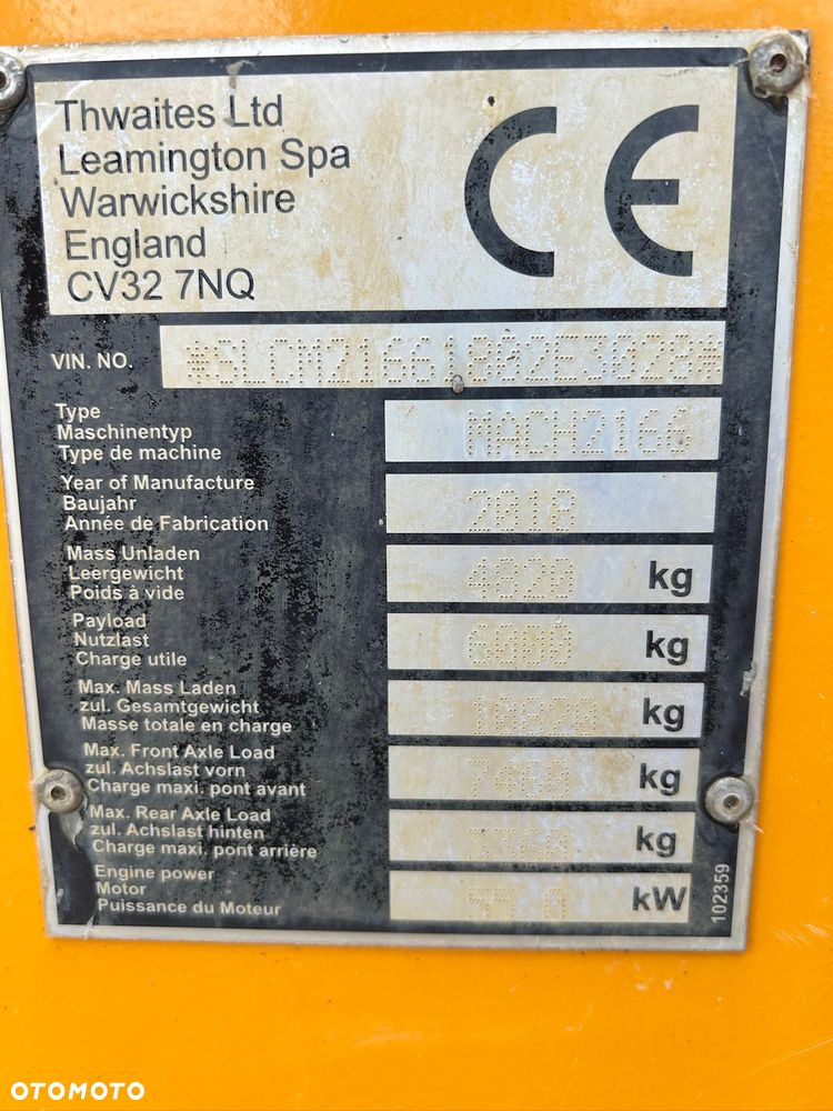 Thwaites 6000Ton - 8