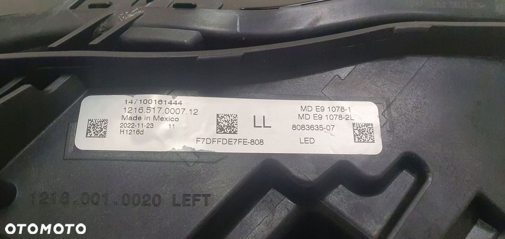 lampa przód przednia lewa prawa bmw 2 g42 shadow black 8083636 8083635 - 16