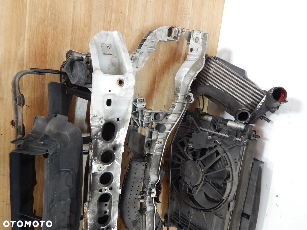 Pas przedni wzmocnienie belka chłodnice TDCI Ford Focus MK3 10-18 Lift Łuków części - 3