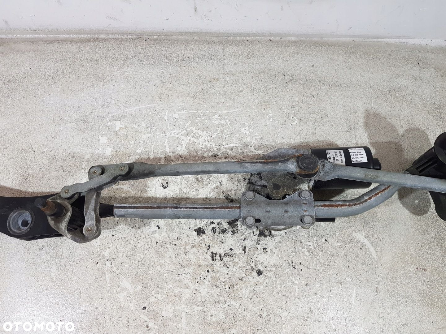 MECHANIZM SILNICZEK WYCIERACZEK PRZÓD 7194029 BMW E60 E61 LCI EUR - 3