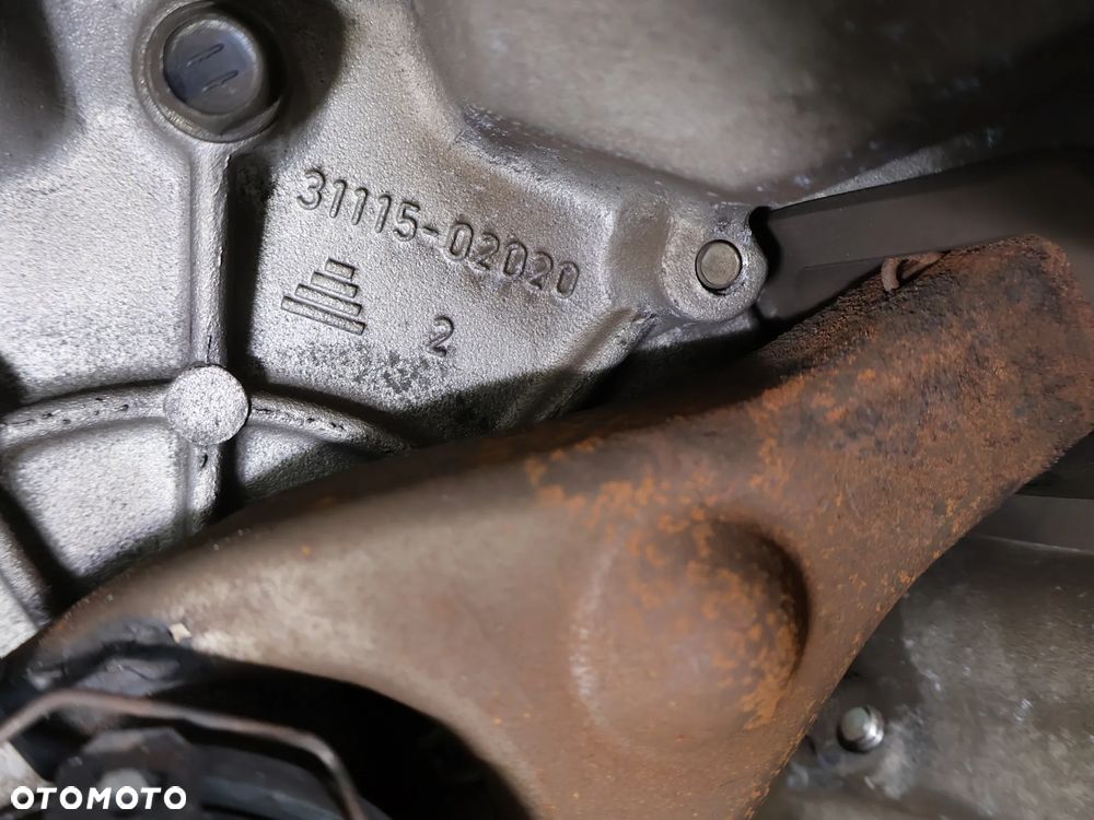 TOYOTA AURIS 1 I 1,6 DUAL VVTI 124KM 06-09 SKRZYNIA 5 BIEGÓW MANUAL 31115-02020 - 3