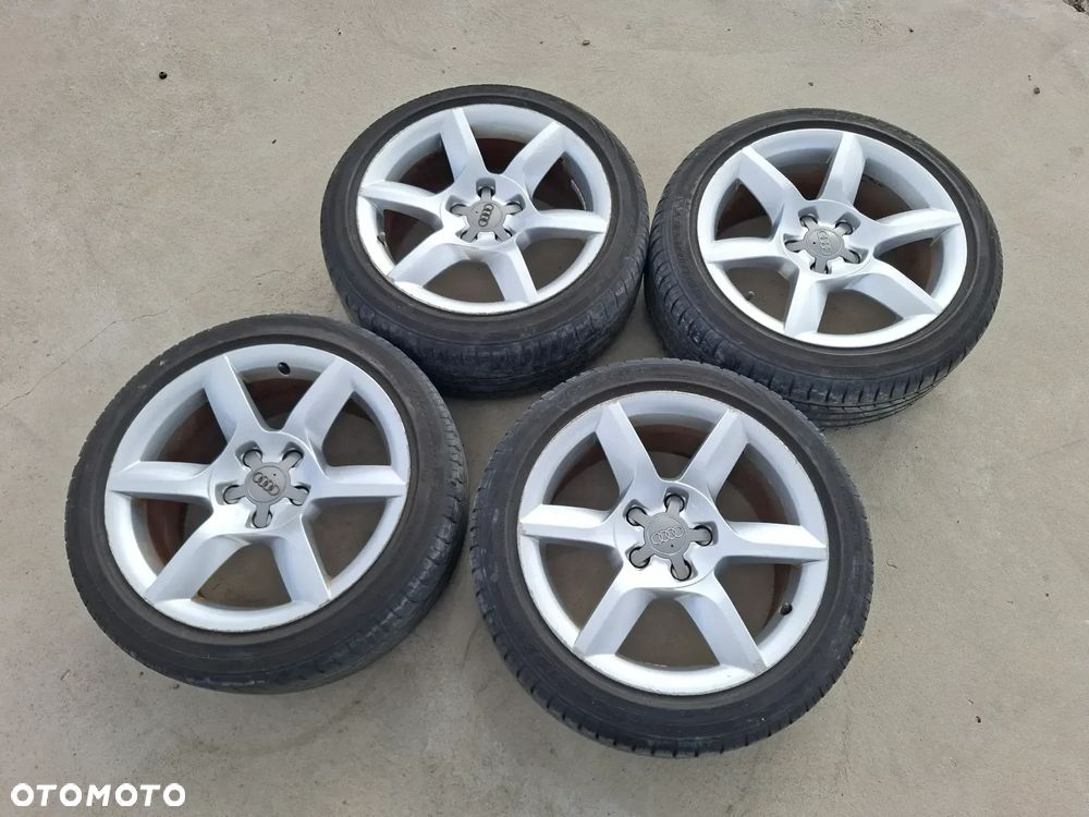 Felgi Aluminiowe Opony Letnie Komplet R17 5x112 Audi VW 8T0601025D - 1