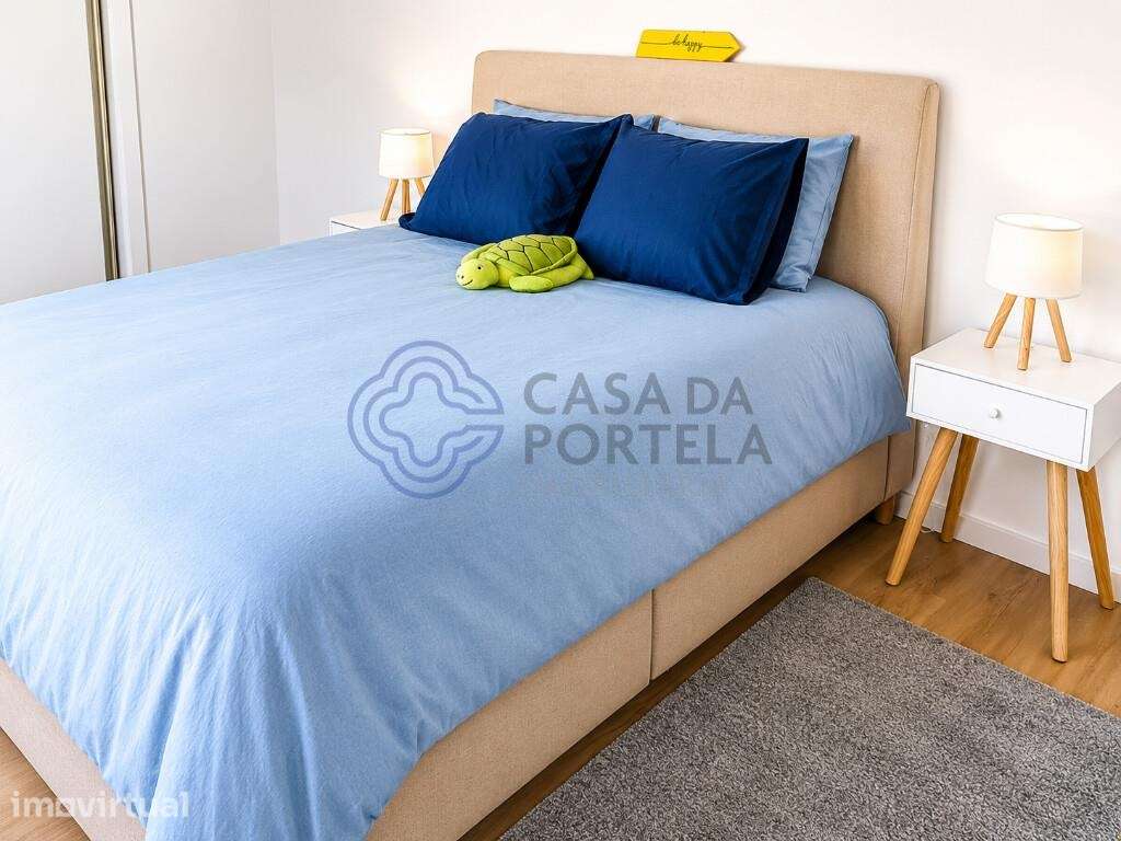 Andar Moradia T2 na 1ª linha de mar da Praia de Angeiras, para venda. - Grande imagem: 4/10