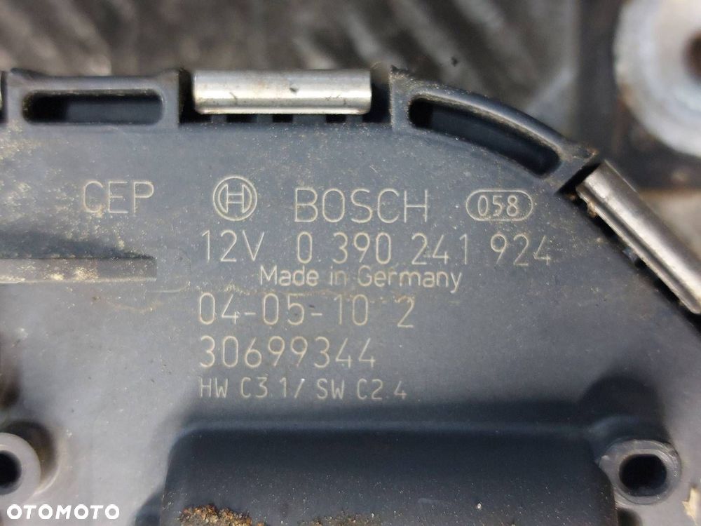 MECHANIZM WYCIERACZEK + SILNICZEK PRZÓD + RAMIONA VOLVO V50 I EU 30699344 - 6