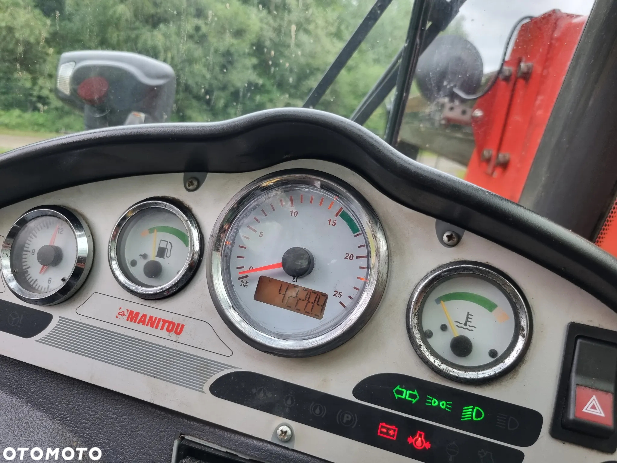 Manitou MVT 628 Ładowarka teleskopowa 6 metrów Udzwig 2,9tony idealny stan z Norwegii 2011r Niski przebieg Łyżka i widły - 33