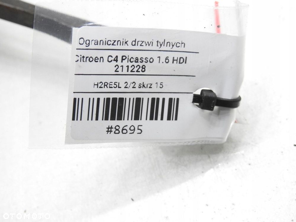 OGRANICZNIK DRZWI TYŁ CITROEN C4 PICASSO I - 7
