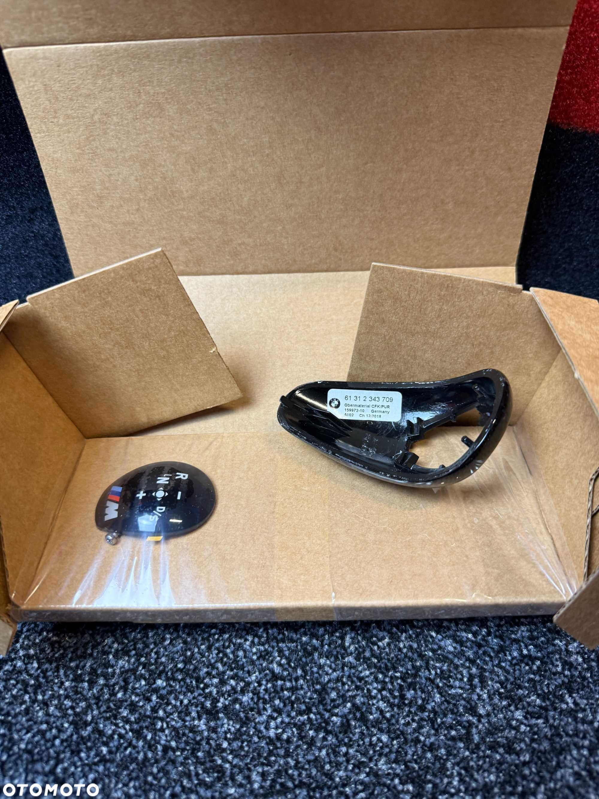 Osłona gałki zmiany biegów carbon M Performance M2/M3/M4/M5 - 3