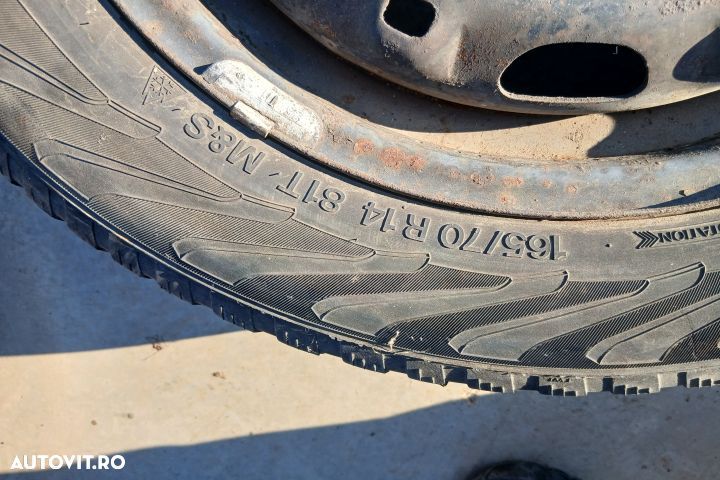 Roata de rezerva R14 6Q0601027R 165/70 R14 5JX14H2 ET35 6Q0601027R 16 - 2
