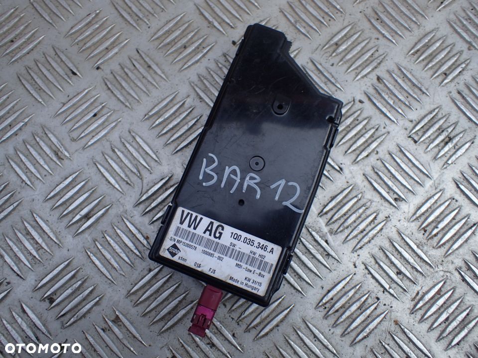 VW SEAT INTERFEJS MEDIA IN MDI USB 1Q0035346A RADOM - 1