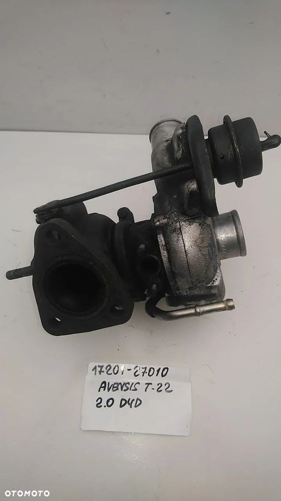 TURBINA 2.0 D4D 2.0 TD 110KM AVENSIS T22 17201-27010 - 3