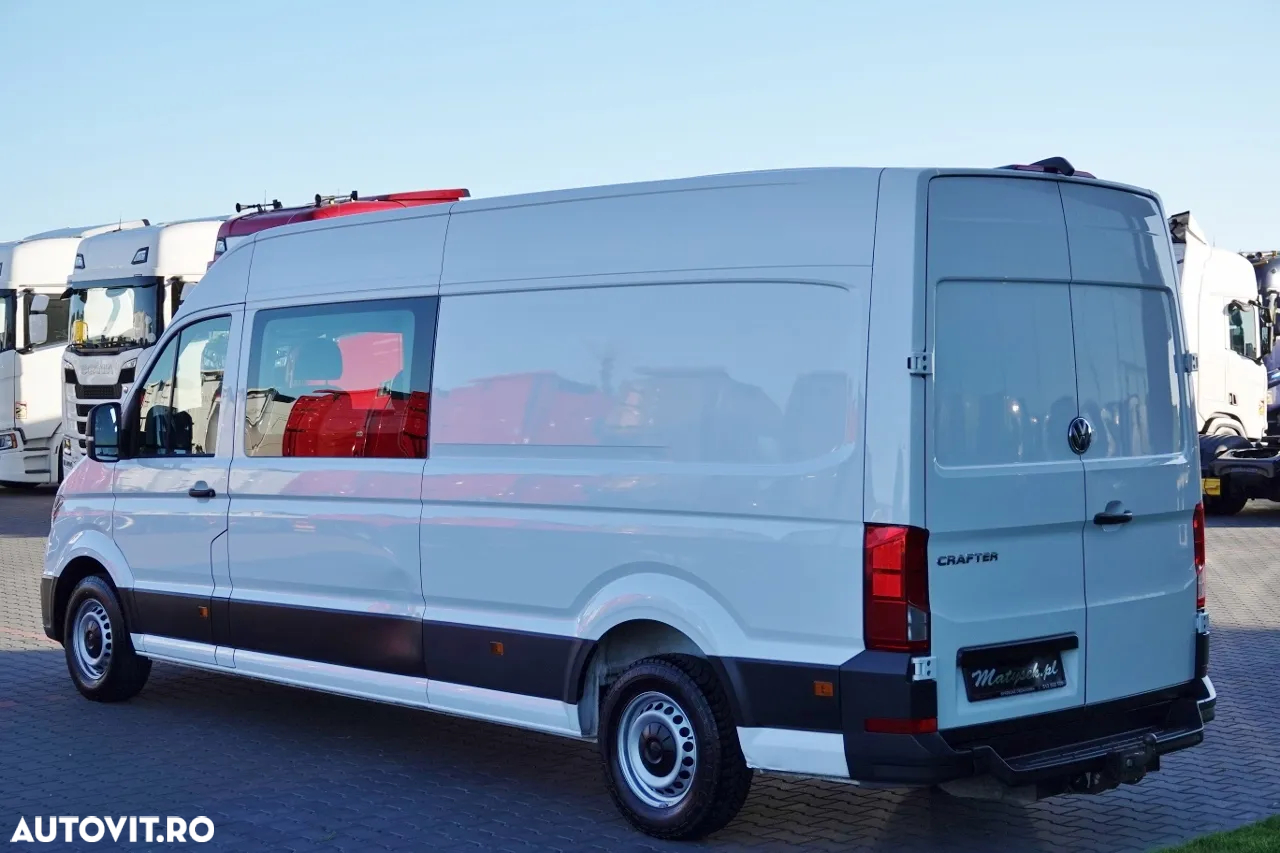 Volkswagen CRAFTER / CREW / TABLĂ / 2020 / Full option / CAROSERIE SCULE / IMPORTAT / CONTRACT POST-SERVICE - 5