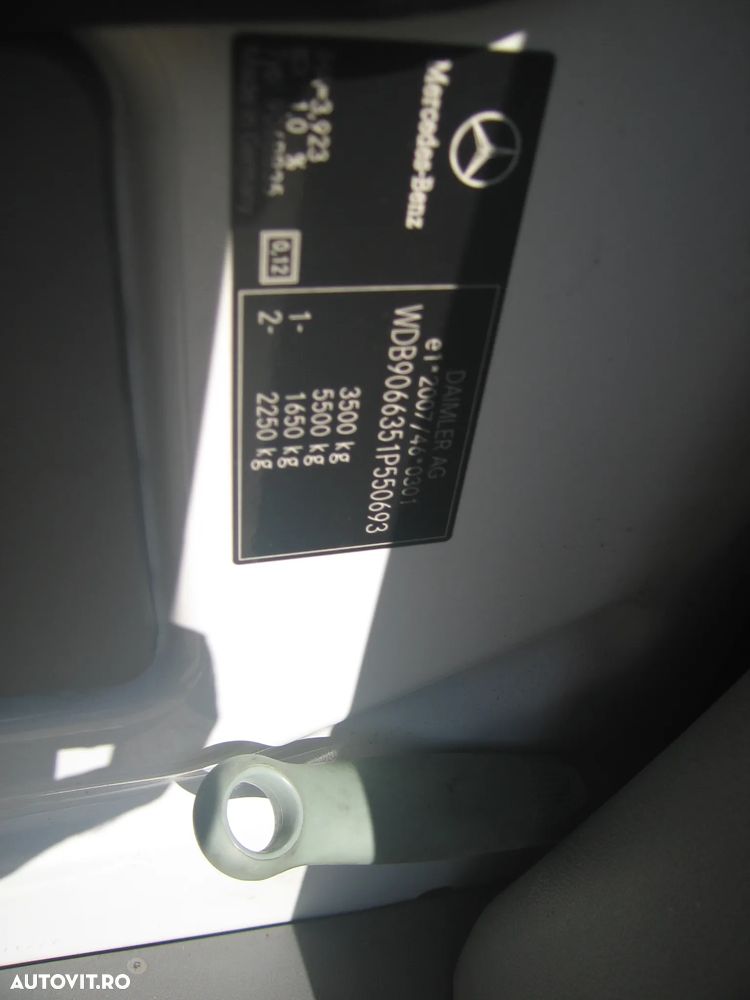 Mercedes-Benz SPRINTER 316 CDI , 3 LOC. DUBA XXL , AC. WEBASTO, PAT . - 19