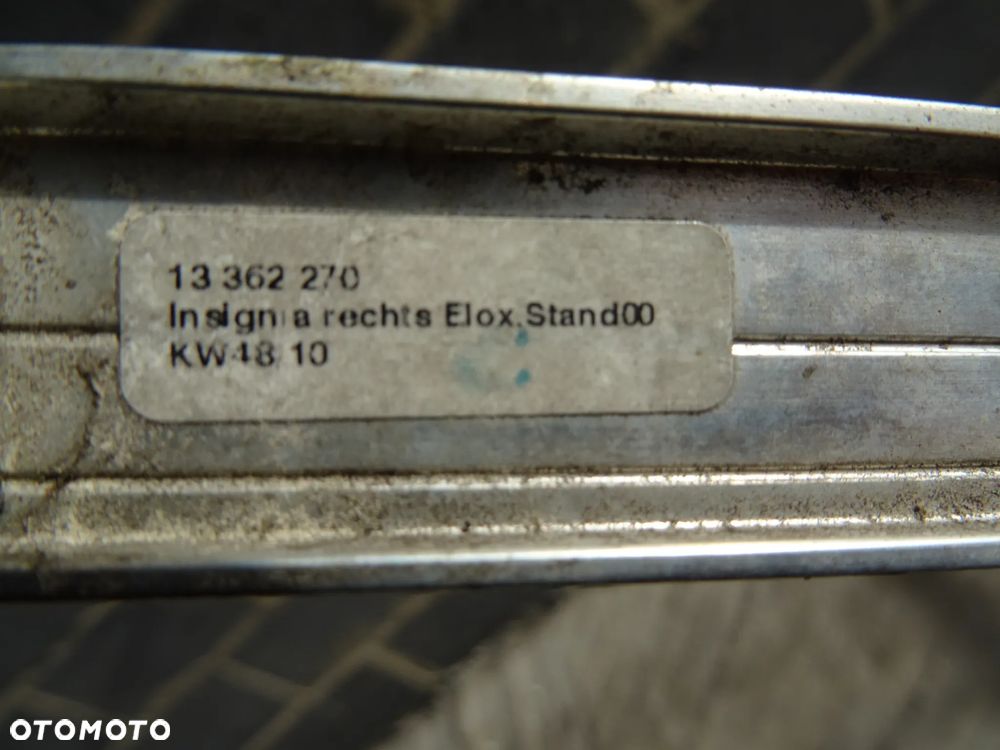 OPEL INSIGNIA KOMBI RELINGI DACHOWE PRAWY LEWY CHROM ALU - 6