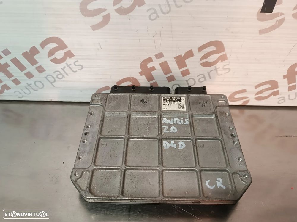 UNIDADE / CENTRALINA DO MOTOR TOYOTA AURIS 2.0D4D REF: 89661-02D91 MB175800-9592 - 4