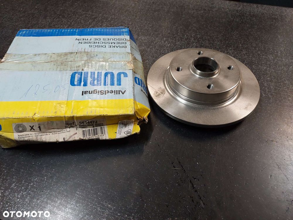 TARCZA HAM. TYŁ 228 9x8 VOLVO 440, 460, 480 1.6-2.0 04.86-12.96 sztuka - 1